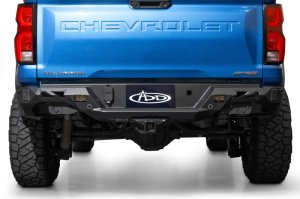 Chevrolet Colorado Bumper - Rear - Addictive Desert Designs - Phantom - Hammer Black - `23-`24